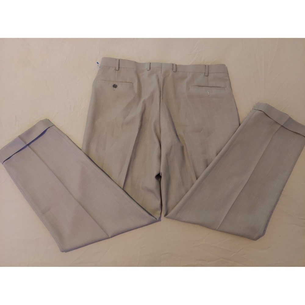 Mens Polo Ralph Lauren Dress Pants 38x32 Slack Chino Khaki Trouser